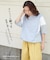 異素材 ミックス ドロスト Tシャツ
