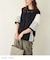 異素材 ミックス ドロスト Tシャツ