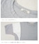 異素材 ミックス ドロスト Tシャツ
