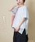 裾レース 変形 プルオーバー Tシャツ