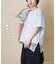 裾レース 変形 プルオーバー Tシャツ