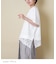 裾レース 変形 プルオーバー Tシャツ