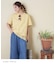 裾レース 変形 プルオーバー Tシャツ