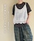 WEB限定 コットン レース キャミソール