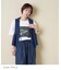 WEB限定 デニム フリル ベスト