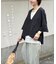 WEB限定 綿麻 Vネック プルオーバー シャツ