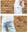 WEB限定 クロス フリンジ ワイド デニム パンツ