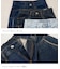 WEB限定 クロス フリンジ ワイド デニム パンツ
