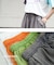 60sローン ケミカル加工 裾レース 切替 ギャザー パンツ