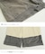 60sローン ケミカル加工 裾レース 切替 ギャザー パンツ