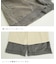 60sローン ケミカル加工 裾レース 切替 ギャザー パンツ