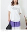 冷感天竺 UV加工 ボートネック ドロスト Tシャツ