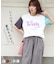 26/-天竺 カットソー ビッグ ロゴ Tシャツ