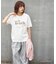 26/-天竺 カットソー ビッグ ロゴ Tシャツ