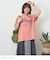 26/-天竺 カットソー ビッグ ロゴ Tシャツ