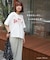 26/-天竺 カットソー フリンジ付 ヤッコ Tシャツ