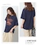 32/-OE天竺 カットソー ロゴ プリント Tシャツ