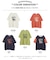 32/-OE天竺 カットソー ロゴ プリント Tシャツ