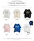 冷感天竺 切替 ロゴプリント Tシャツ