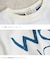 冷感天竺 切替 ロゴプリント Tシャツ