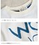 冷感天竺 切替 ロゴプリント Tシャツ
