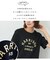 フロッキー プリント レギュラー Tシャツ