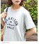 フロッキー プリント レギュラー Tシャツ