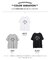 フロッキー プリント レギュラー Tシャツ