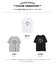 フロッキー プリント レギュラー Tシャツ
