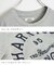 フロッキー プリント レギュラー Tシャツ