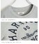 フロッキー プリント レギュラー Tシャツ