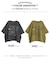 パウダー加工 ペイント風 ロゴ プリント Tシャツ