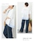 バック レース 切替 プルオーバー Tシャツ