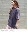 ケミカル加工 インディゴ ポケット Tシャツ