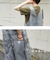 4.5オンス 接触冷感 デニム サロペットパンツ