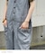 4.5オンス 接触冷感 デニム サロペットパンツ