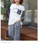 スラブ天竺 × 先染め チェック ポケ付 リメイク風 プルオーバー Tシャツ