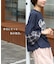 スラブ天竺 × 先染め チェック 裾フリル リメイク風 プルオーバー Tシャツ