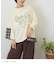 スラブ天竺 × 先染め チェック 裾フリル リメイク風 プルオーバー Tシャツ