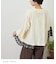 スラブ天竺 × 先染め チェック 裾フリル リメイク風 プルオーバー Tシャツ