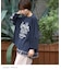 スラブ天竺 × 先染め チェック 裾フリル リメイク風 プルオーバー Tシャツ