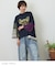 スラブ天竺 × 先染め チェック 裾フリル リメイク風 プルオーバー Tシャツ