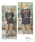 PEANUTS ( ピーナッツ )  32/-スラブ天竺 ライン入り 7分袖 プルオーバー Tシャツ