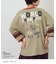 PEANUTS ( ピーナッツ )  32/-スラブ天竺 ライン入り 7分袖 プルオーバー Tシャツ