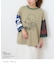 PEANUTS ( ピーナッツ )  32/-スラブ天竺 ライン入り 7分袖 プルオーバー Tシャツ