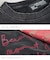 パウダー加工 ロゴプリント ワイド Tシャツ