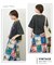 パウダー加工手書き風ロゴワイドTシャツ