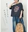 WEB限定 グラフィック プリント ワイド Tシャツ