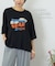 オールドスポーツライク グラフィックロゴ ワイド Tシャツ