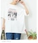 WEB限定 フォトプリント ビッグ Tシャツ